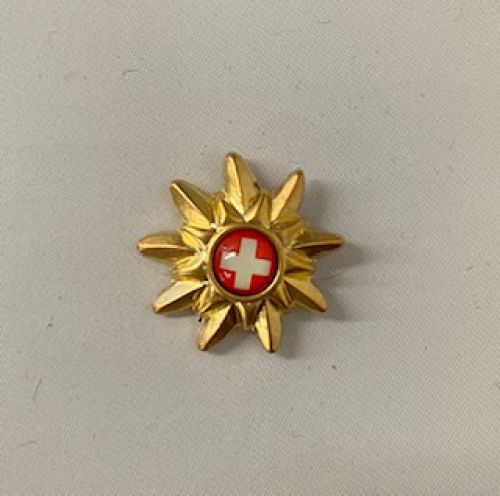 Edelweiss Pin - Swiss Tourism Logo Pin